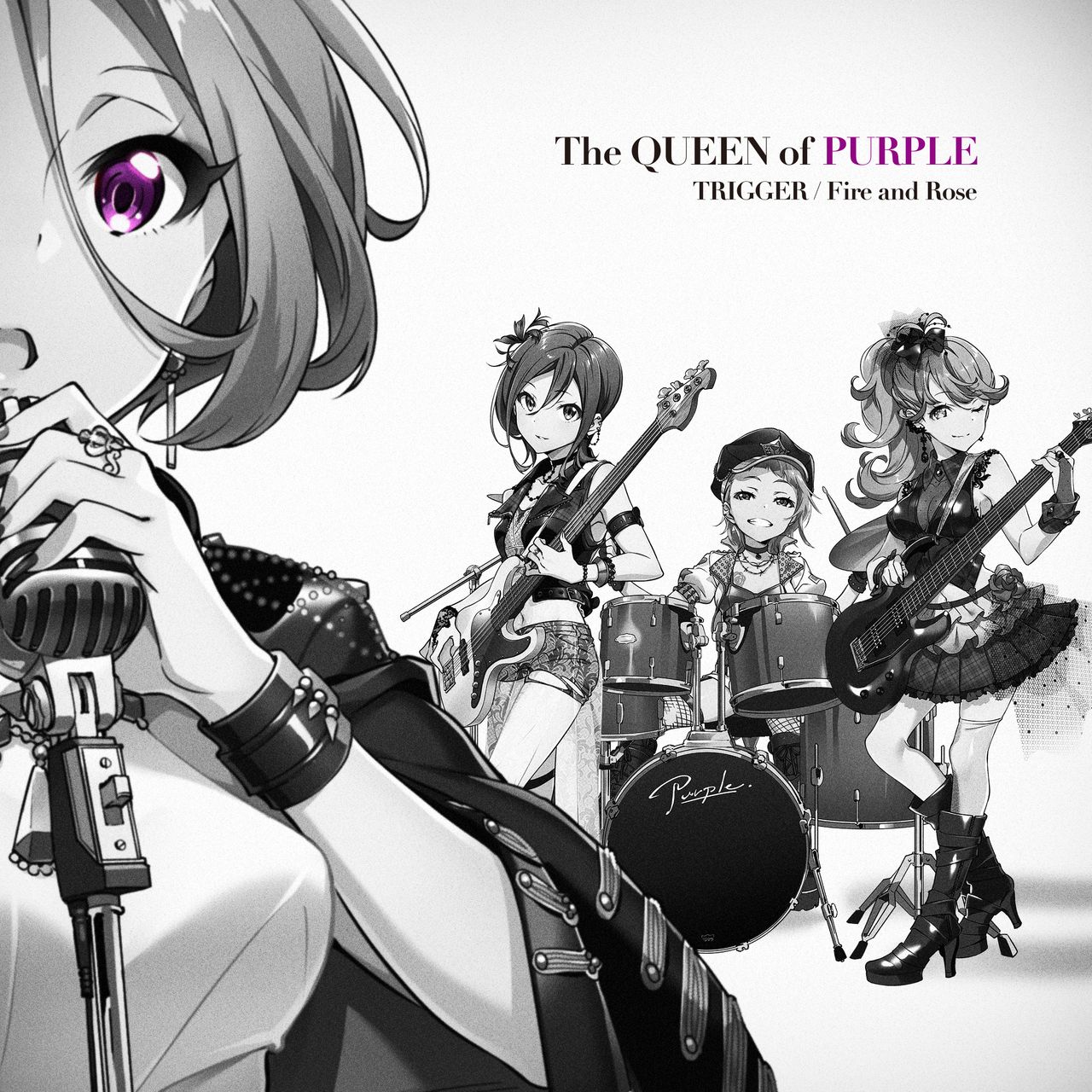  The QUEEN of PURPLE「TRIGGER / Fire and Rose」Trailer
