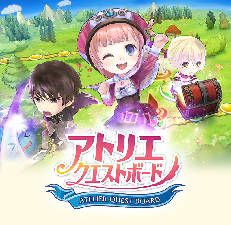 大人気 アトリエ シリーズがアプリで登場 アトリエ クエストボード が事前登録を開始 Boom App Games
