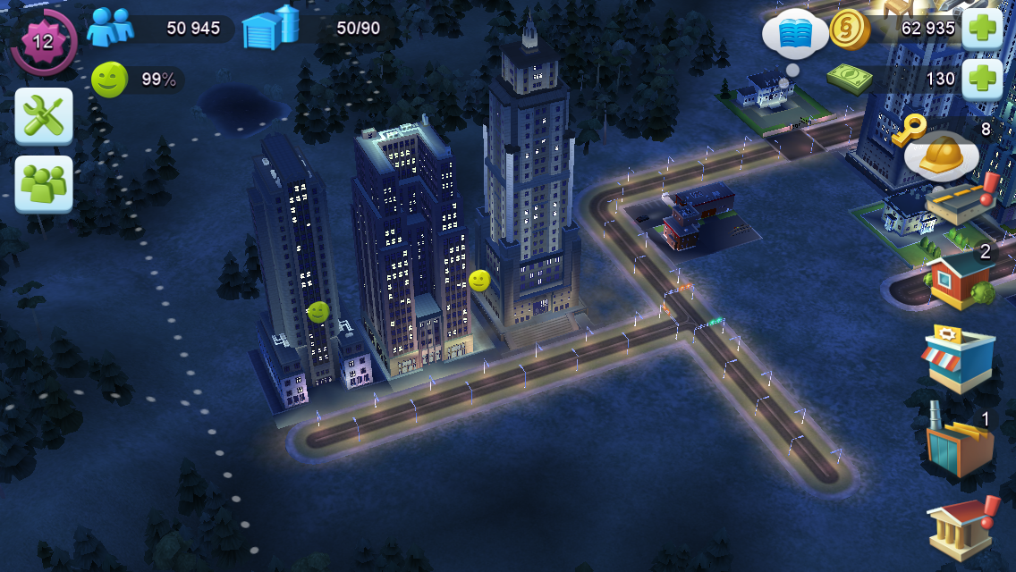 Simcity Buildit第3回 キレイな道路 巨大な貨物船 後は 法の秩序だな Boom App Games