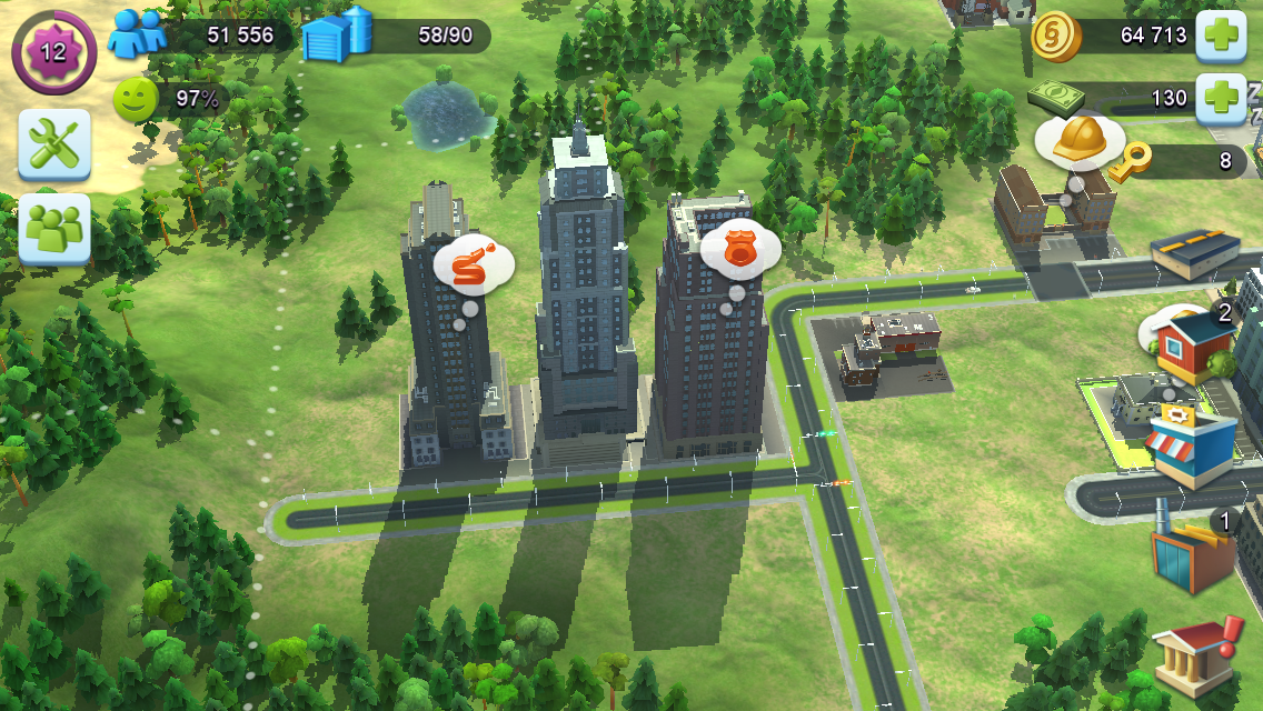 Simcity Buildit第3回 キレイな道路 巨大な貨物船 後は 法の秩序だな Boom App Games