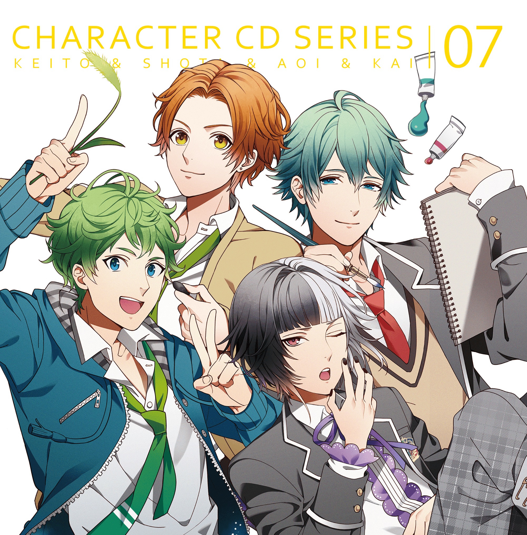 ボーイフレンド 仮 人気声優の入野自由 Kenn 保志総一朗らが共演の キャラクターcdシリーズvol 7 Vol 8 ジャケットイラストを初公開 Boom App Games