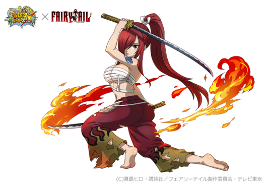 フルボッコヒーローズ X Fairy Tail フェアリーテイル との期間限定コラボ シルバーウィークキャンペーン実施 エルザ 妖刀紅桜ver を必ずゲット Boom App Games