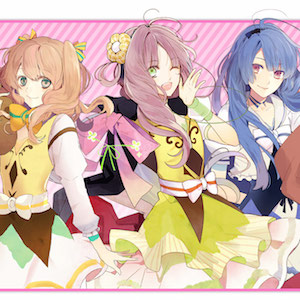 アイチュウ アクスタPOP'N STAR(華房心・神楽坂ルナ・及川桃助)