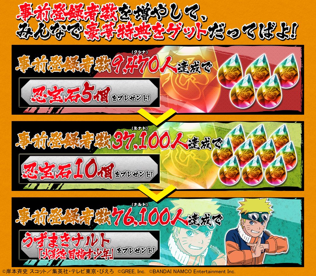 Naruto ナルト 疾風伝 ナルティメットブレイジング Naruto のスマホアプリが16年リリース予定 事前登録で うずまきナルト がもらえる Boom App Games