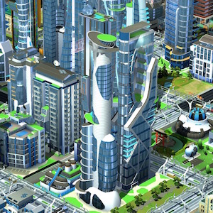 Simcity Buildit ついにシムシティに 未来 が到来 未来都市を築く新企業 Omega Co の配信を開始 Boom App Games