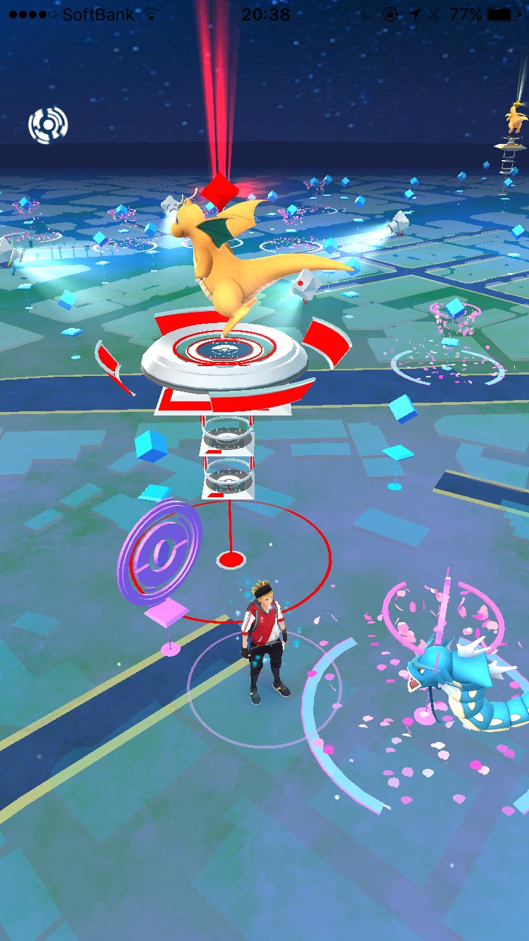 ポケモンgoコラム 渋谷でギャラドスとカブトプスをゲット Cp1000超えのレアポケモンと遭遇 Boom App Games