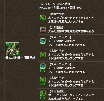 パズドラ スピカ 石田三成 明智光秀 の究極進化が実施 それぞれ異なる特徴を持った分岐進化の詳細をご紹介 Boom App Games