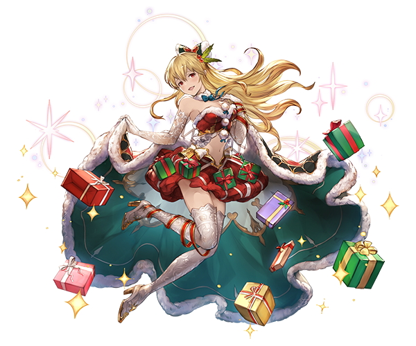 グランブルーファンタジー レジェンドガチャを更新 クリスマス衣装のキャラが解放される武器が登場 さらに トゥインクルナイトスキンセット も販売 Boom App Games