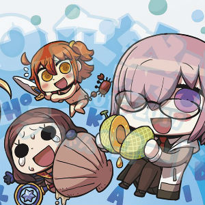 フォウくんなりきりフードブランケット (ふぉうくんなりきりふー