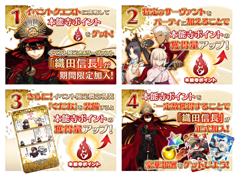 Fgo 信長 イベント Fgo イベント攻略記事一覧と周回おすすめ度 Amp Petmd Com