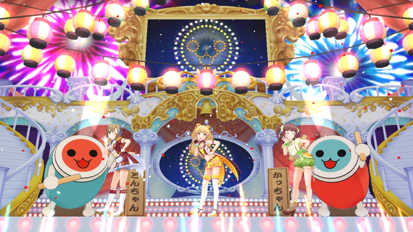 デレステ 莉嘉 智絵里 李衣菜が歌う エンジェル ドリーム の3人mvに注目 ルームアイテムやリズムアイコンも登場する 太鼓の達人 コラボキャンペーン開催 Boom App Games