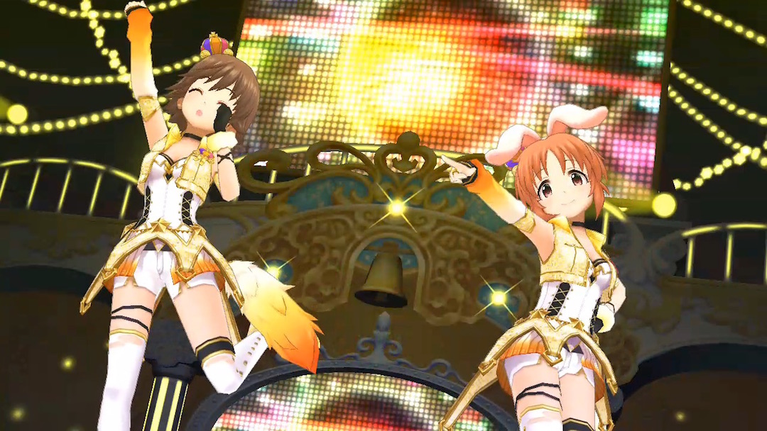 デレステ 全アイドル共通衣装 パーティータイム ゴールド の3d衣装をスクリーンショットでご紹介 スマホでもypt衣装を堪能しよう Boom App Games