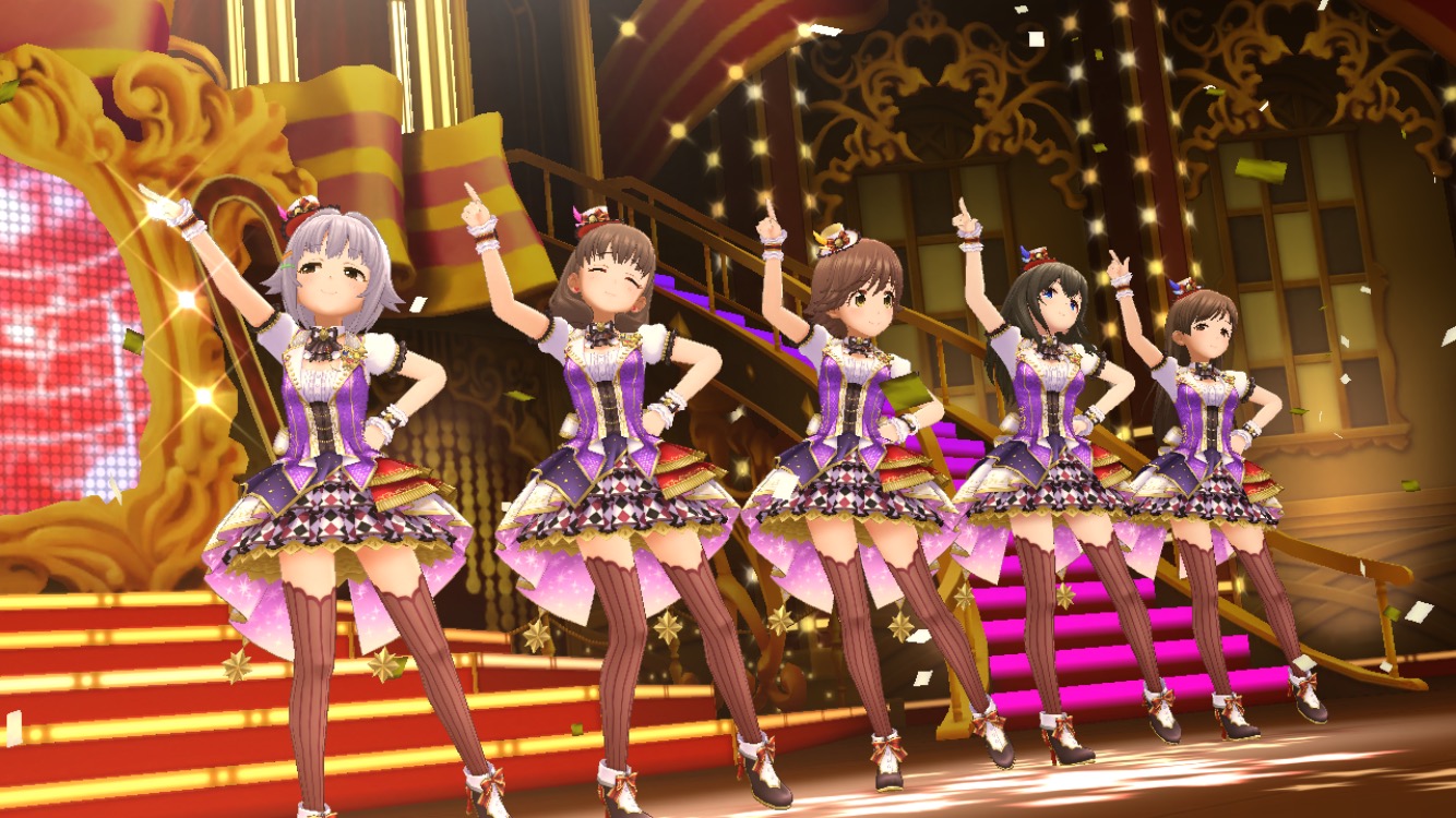 デレステ』- 新登場の「ショータイム・イリュージョン」の3D衣装を ...