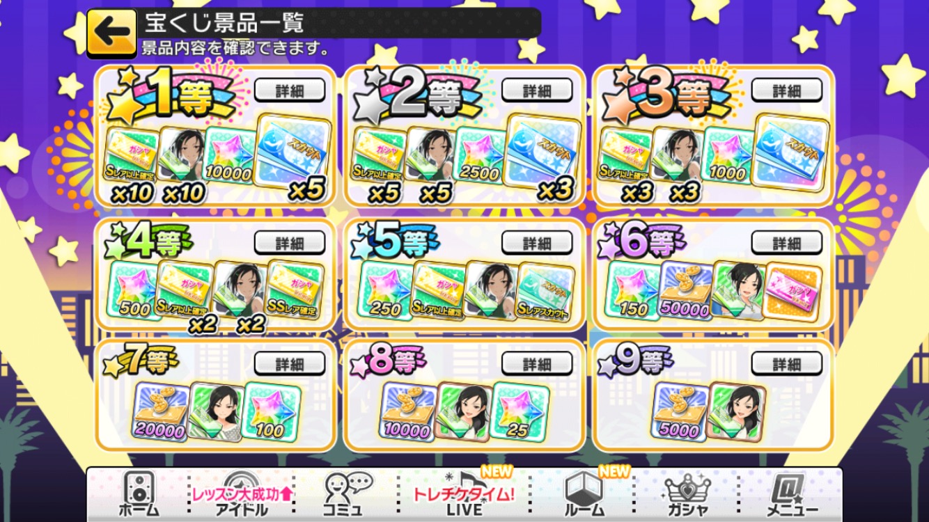 デレステ Boom App Games編集部の 祝2周年 プラチナ宝くじ 結果まとめ 1等のスカチケ スタージュエル個は獲得できるのか Boom App Games