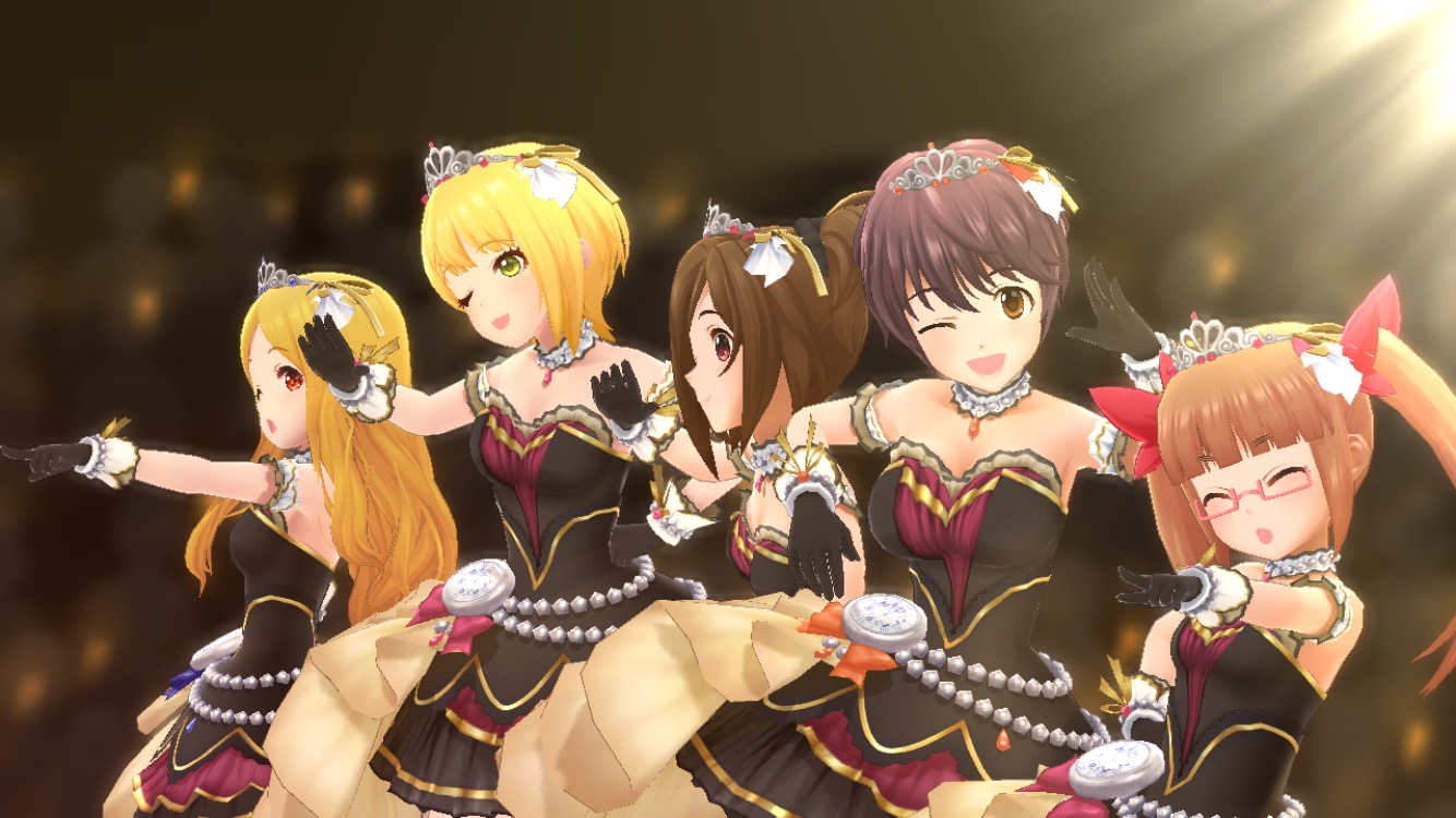 デレステ』- 新登場の「ディープスカイ・ブレイズ」の3D衣装をスクショ