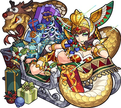 モンスト クリスマスver の ミカエル クレオパトラ モーツァルト グィネヴィア が登場 ガチャ モンストクリスマス17 が期間限定で開催 Boom App Games