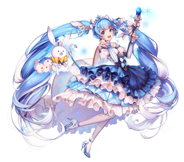 デスティニーチャイルド 雪ミク19 とのコラボイベントを開催 描き下ろしの 5 プリンセス雪ミク が登場 Boom App Games