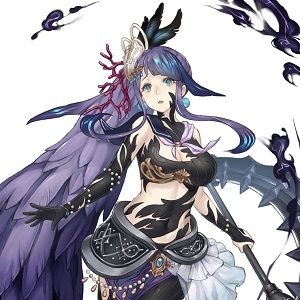 Sinoalice 人魚姫 Cv 能登麻美子 の新ジョブ 人魚姫 慾鴉のパラディン が登場の 強欲な黒鴉 開催中 Boom App Games