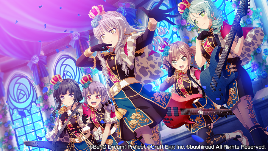 バンドリ ガルパ Roselia 5人のライブ衣装プレゼント アニメ3期の放送を記念したキャンペーンも開催決定 Boom App Games