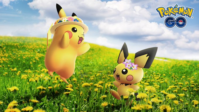 ポケモン Go 春をテーマにした Goスナップショット 募集中 花飾り や 花帽子 を身につけたポケモンを撮影しよう Boom App Games