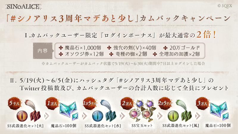 SINoALICE』- 三周年ティザーサイト公開！新ジョブ