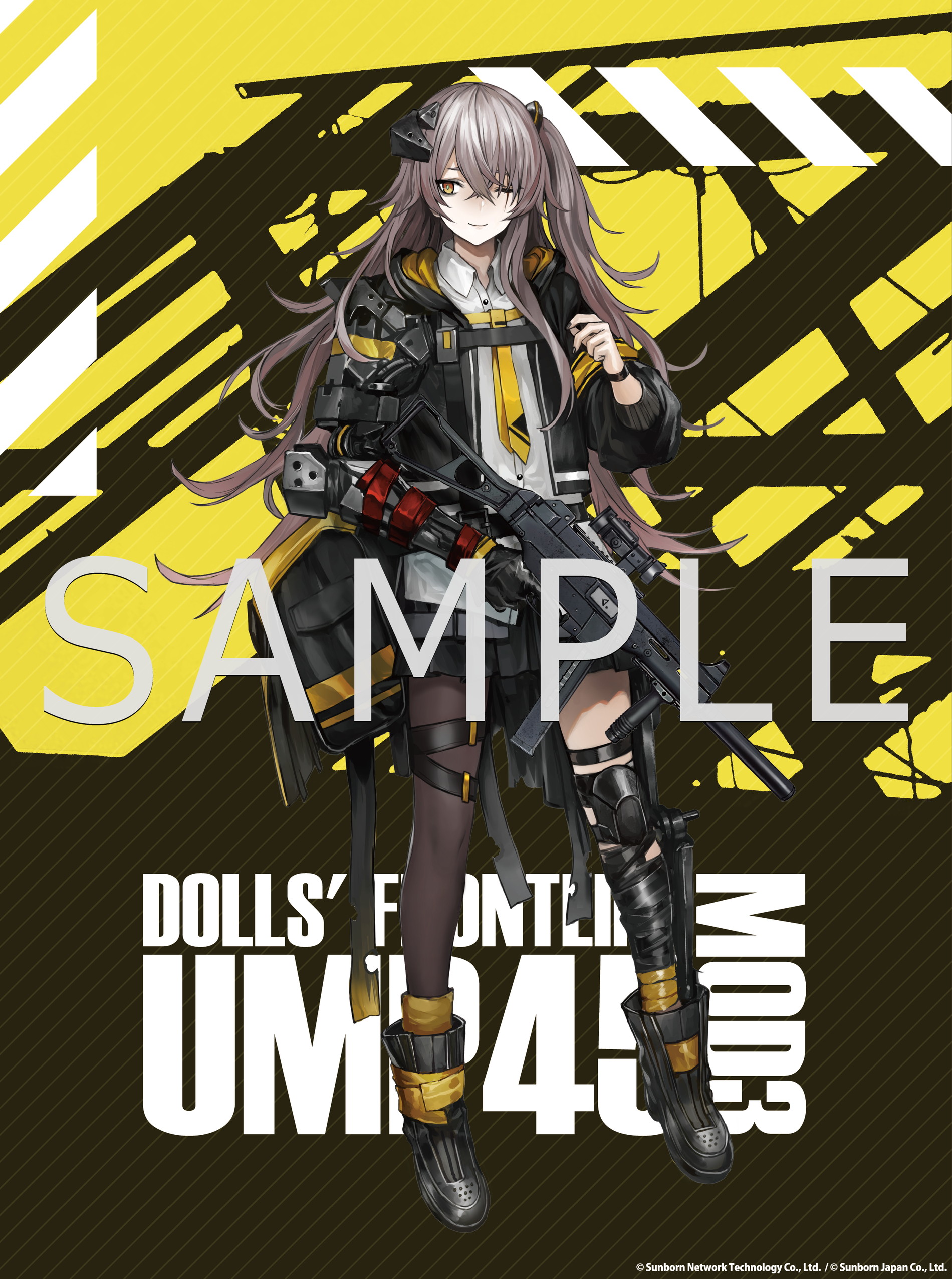 ドールズフロントライン』- 戦術人形「UMP45 MOD3」「UMP9」などが