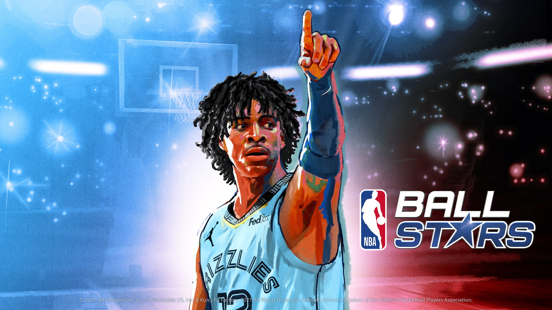 NBA Ball Stars』- カバーアスリートにNBAヤングスターのJa Morant選手