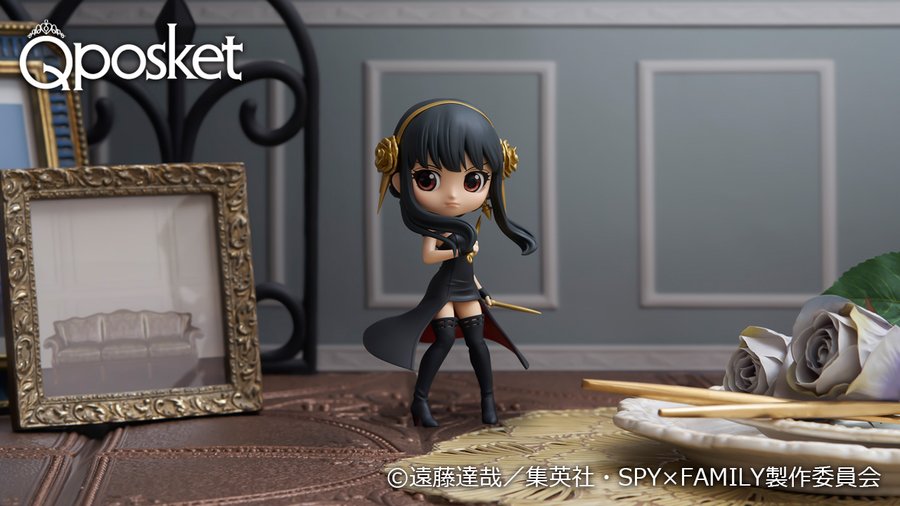 スパイファミリー】漆黒のドレスを着たヨルさんのフィギュアが