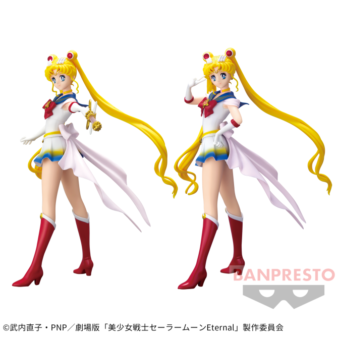 高い信頼 厚い信頼 セーラームーン】2種類のスーパーセーラームーンのフィギュアが キャラクターグッズ