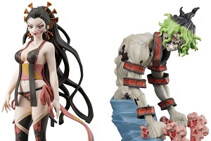 鬼滅の刃　上弦陸　堕姫　妓夫太郎　フィギュアセット販売 鬼滅の刃」より堕姫と妓夫太郎がフィギュア化！ 予約開始
