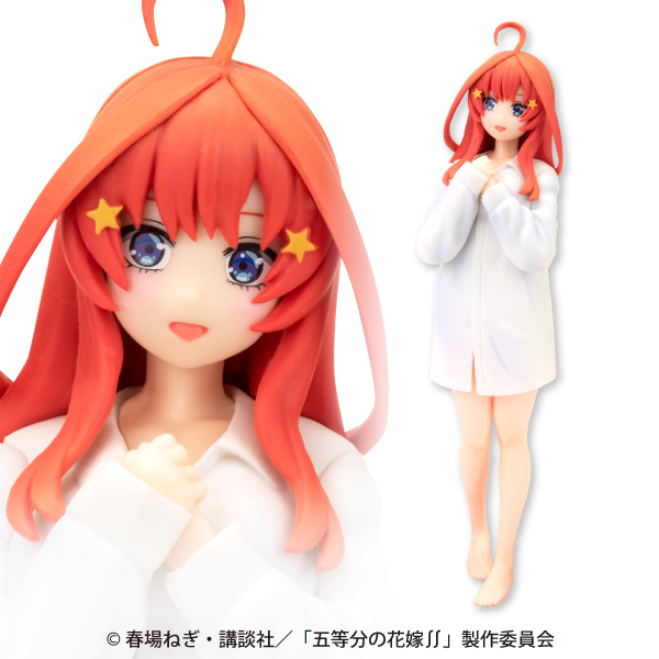 五等分の花嫁】彼シャツをおしとやかに着こなす五月のフィギュアが登場