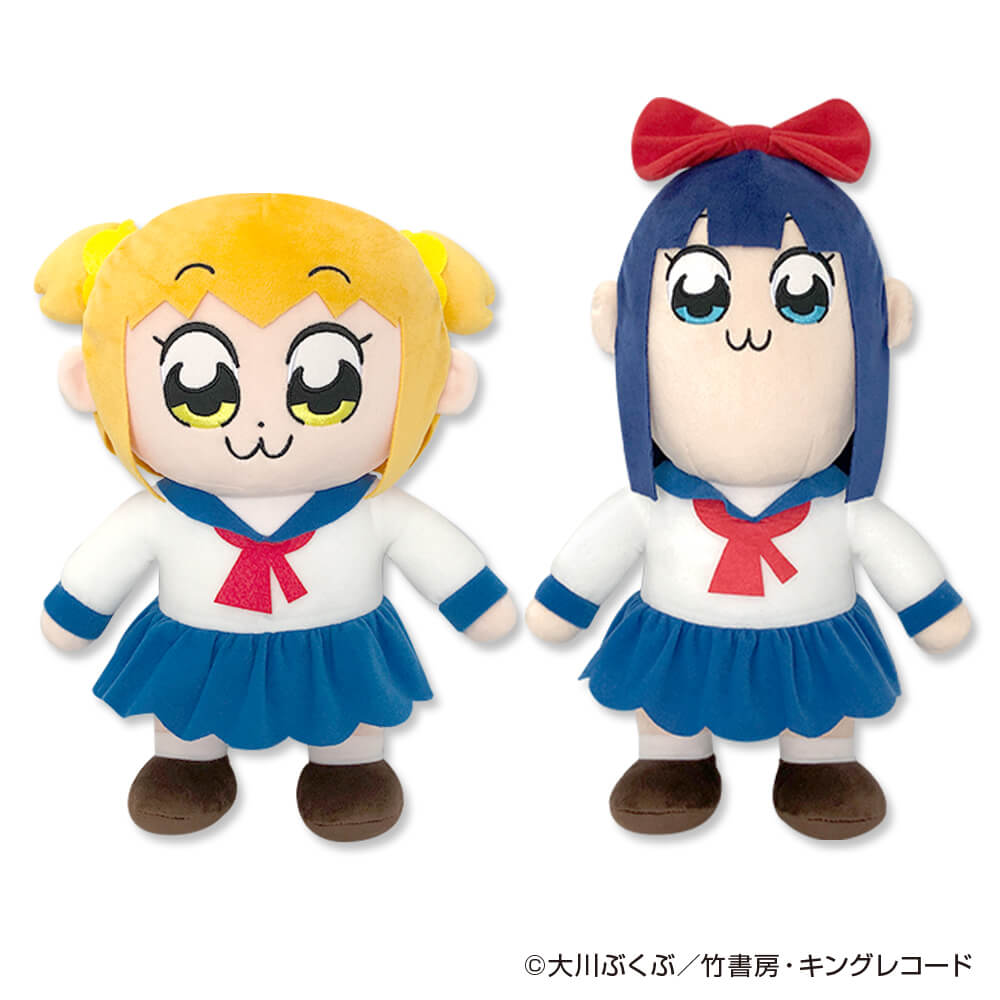 ポプテピピック クソでかぬいぐるみ ポプ子 ピピ美 ☆