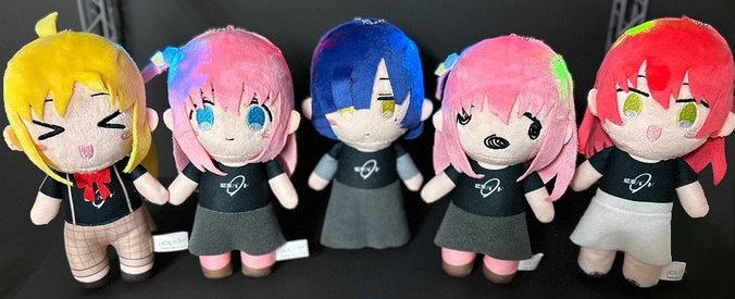 ぼっち・ざ・ろっく！ デフォルメぬいぐるみ2種+寝そべりぬいぐるみ 後藤ひとり