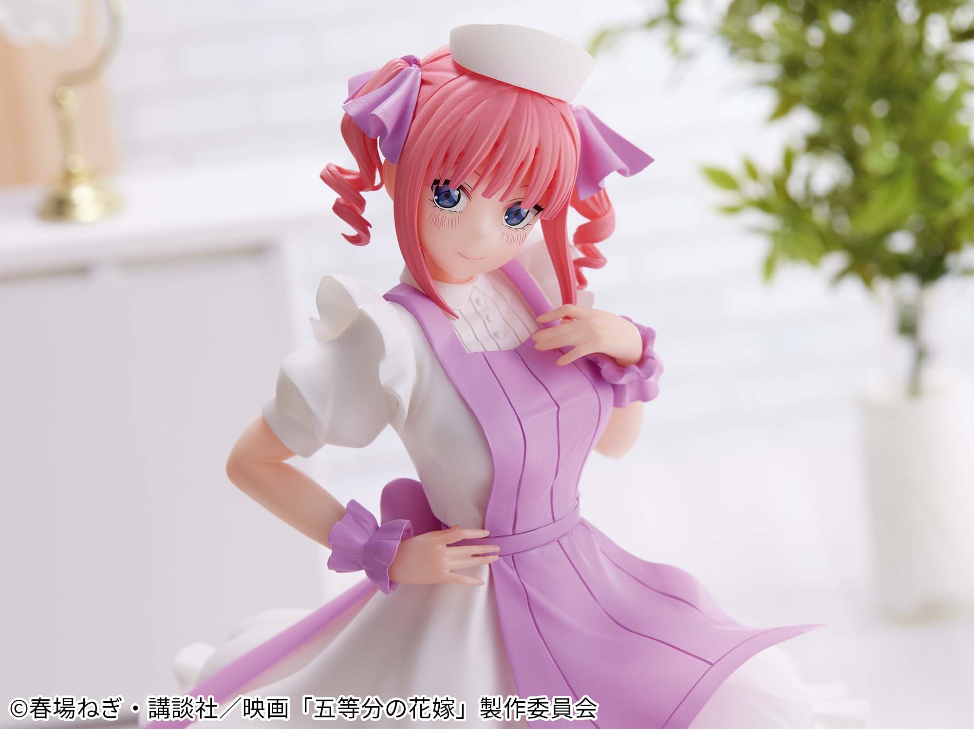 五等分の花嫁】ナース服を着た二乃のプライズフィギュアが登場