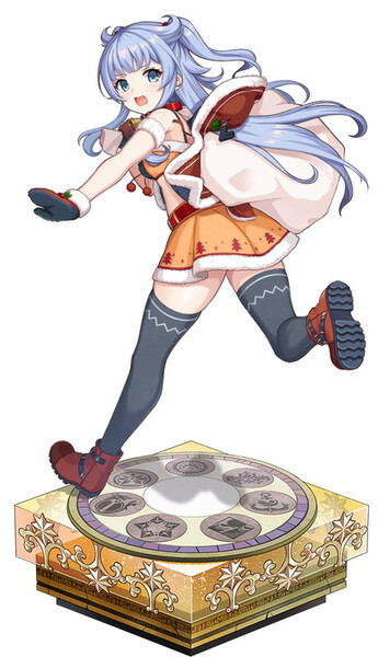 『天啓パラドクス』- サンタ衣装の「Sナディラ」「Sミーリャ」新登場!収集イベント「聖夜の奇跡~ダークサンタからの挑戦状~」開催中