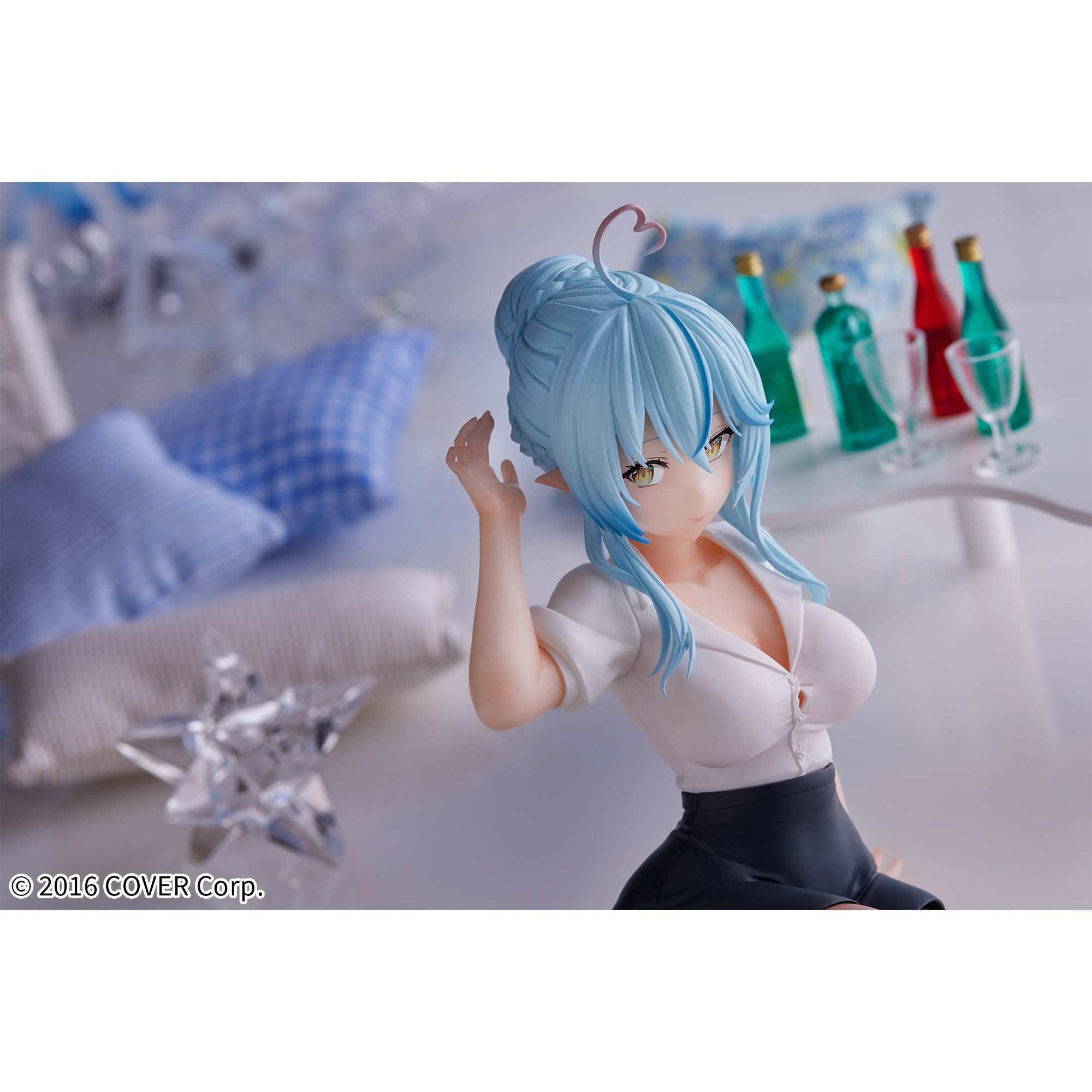 ホロライブ】雪花ラミィさんのプライズフィギュアが登場！「Relax time