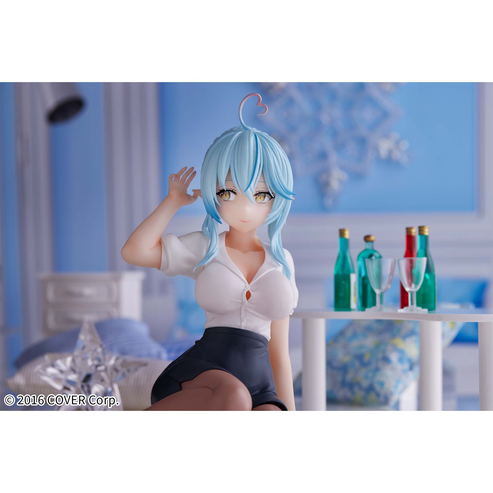 ホロライブ】雪花ラミィさんのプライズフィギュアが登場！「Relax time