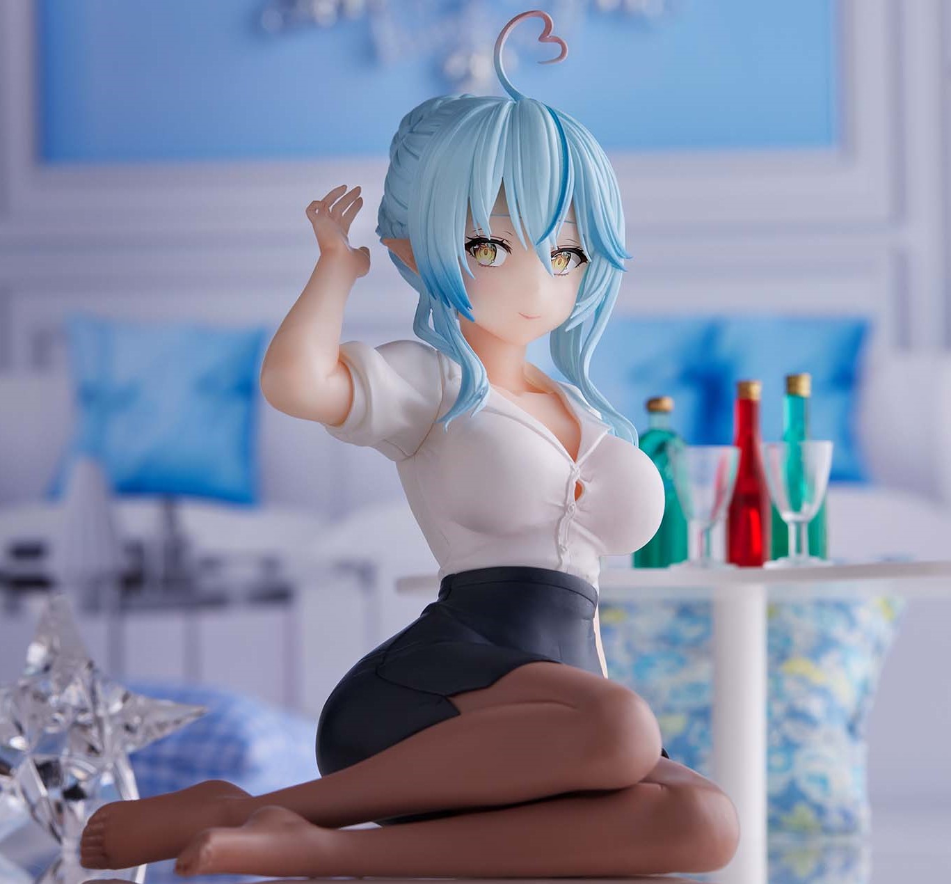 ホロライブ】雪花ラミィさんのプライズフィギュアが登場！「Relax time