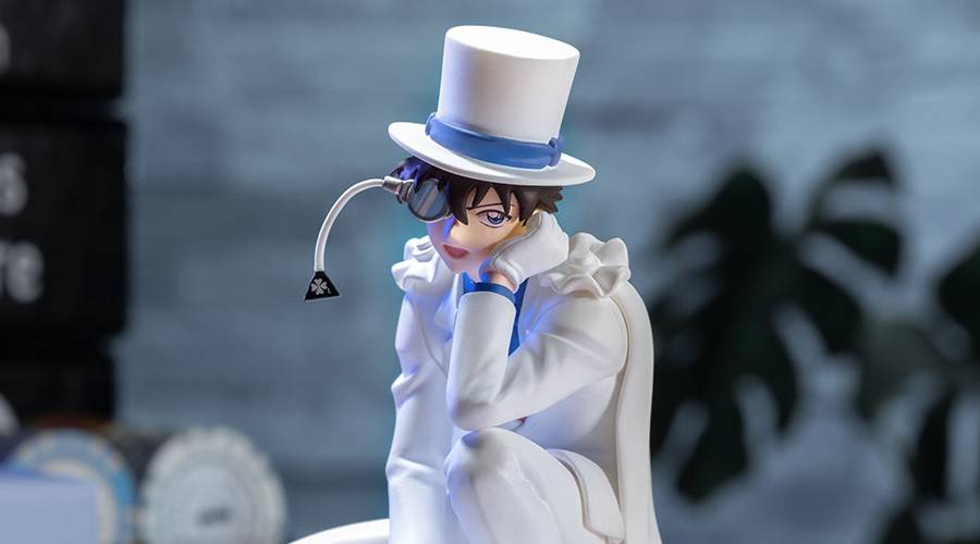 名探偵コナン】怪盗キッドのプライズフィギュアが登場！部屋の各所に