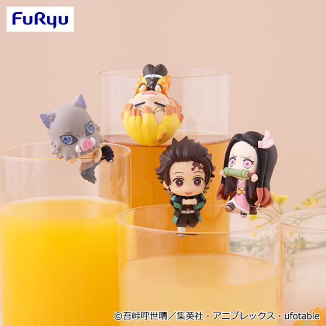 鬼滅の刃】炭治郎・禰豆子・善逸・伊之助のひっかけフィギュアが