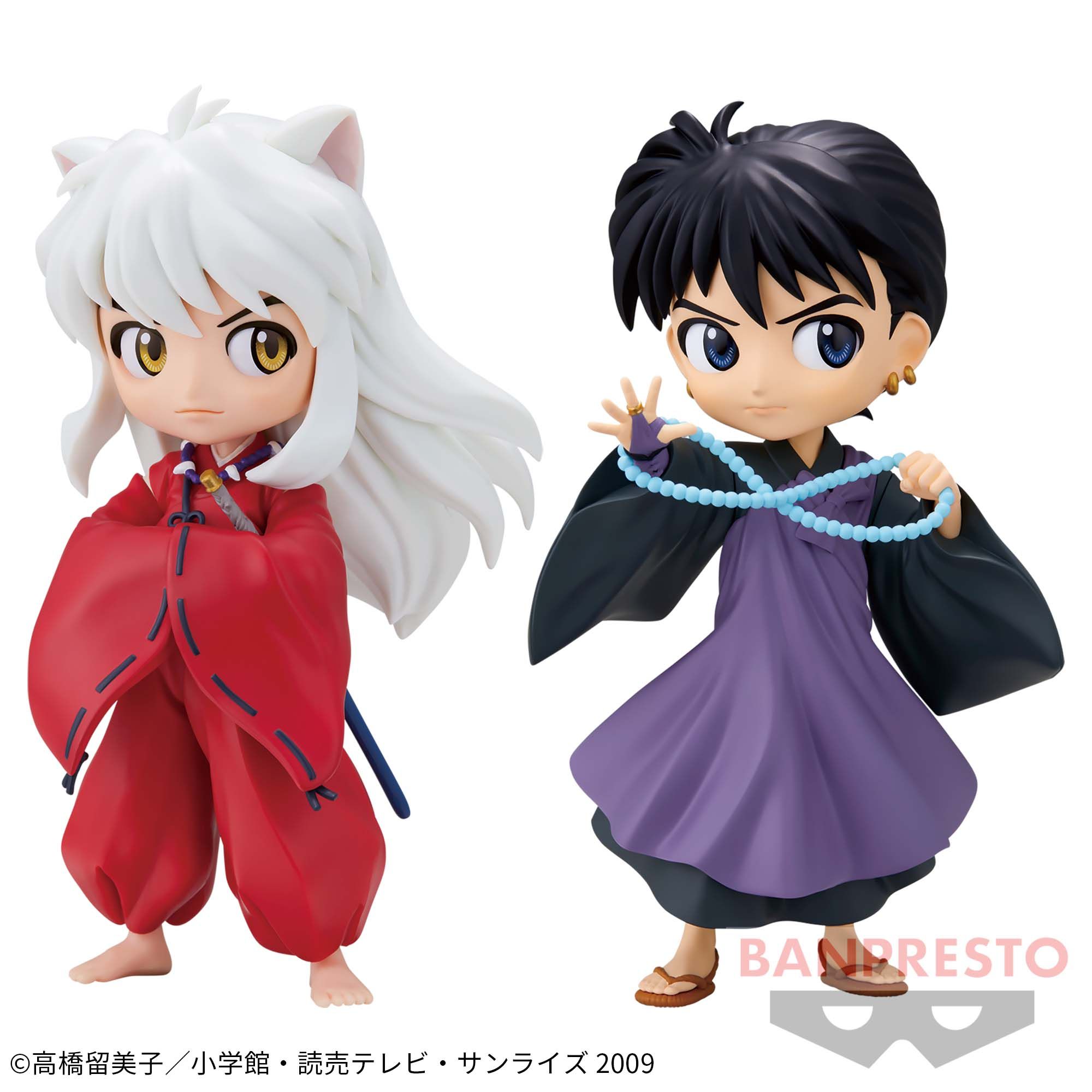 犬夜叉】犬夜叉と弥勒様のQ posketフィギュアがプライズで登場！可愛い