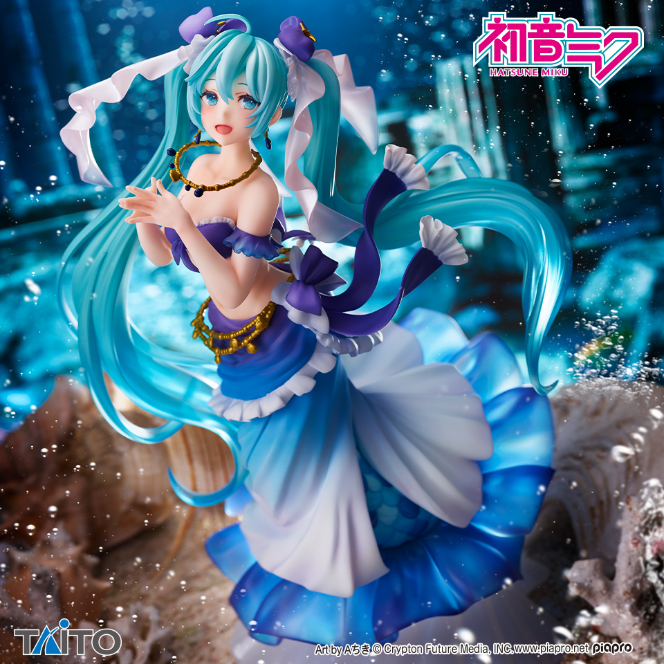 初音ミク】初音ミクのフィギュアがプライズで2種類登場！衣装や彩色の