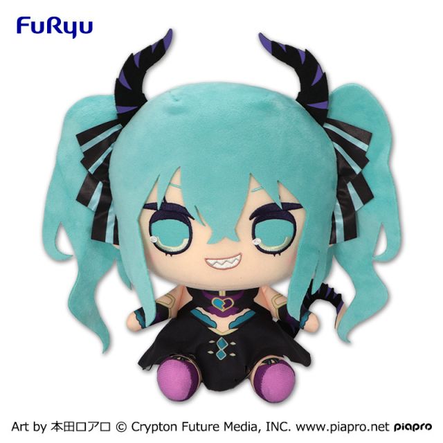 初音ミク】初音ミクのヴィランぬいぐるみがプライズで登場！イタズラっ ...