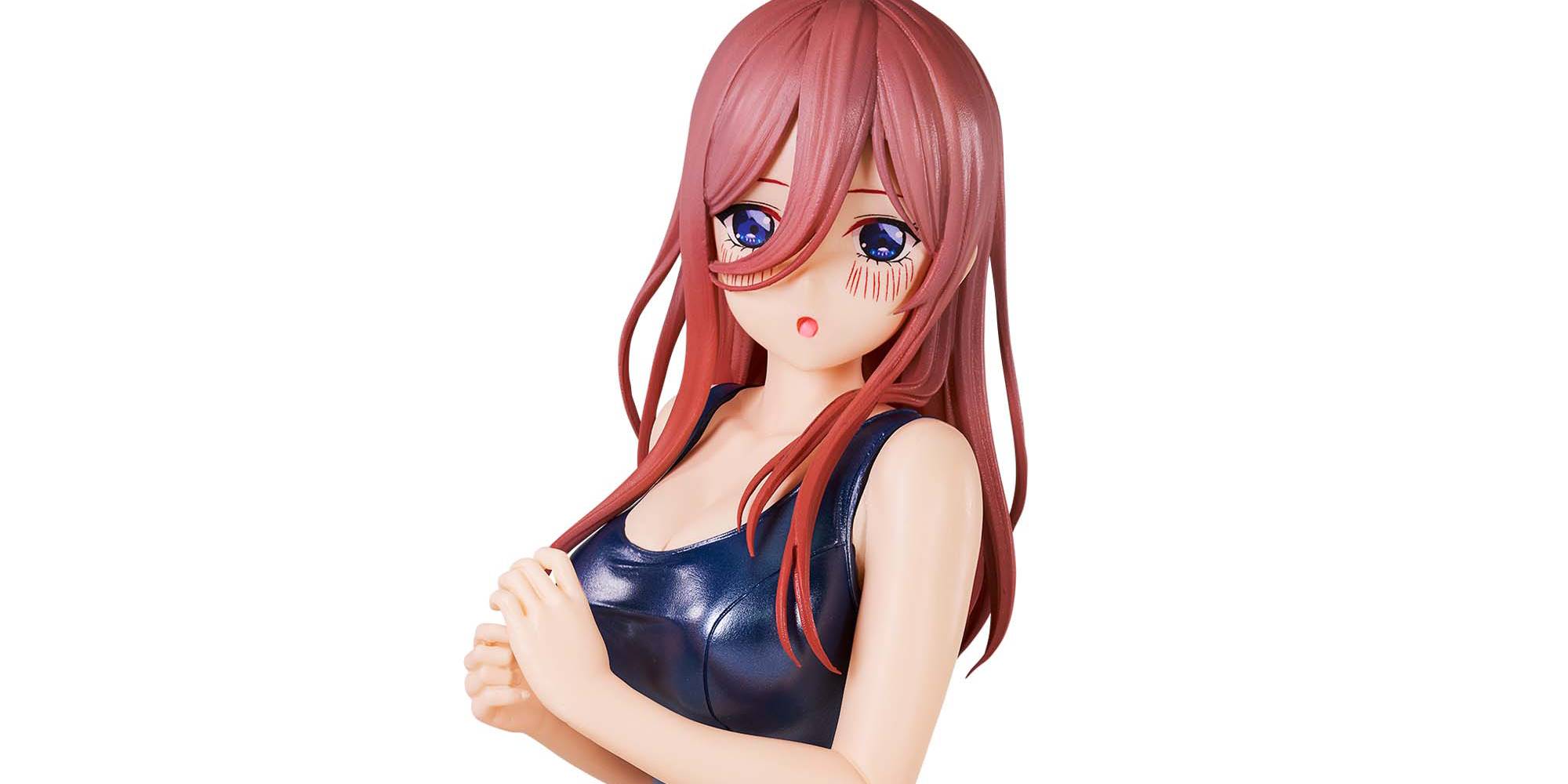 五等分の花嫁】三玖の水着フィギュアがプライズにて登場！水泳の授業中