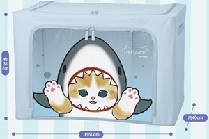 【mofusand】サメにゃんの窓付き収納ボックスがプライズで登場 ...