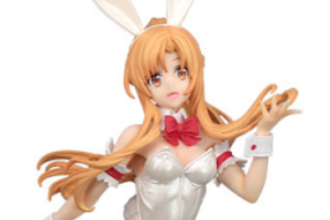 SAO】アスナの白バニーガール姿がプライズフィギュアになって