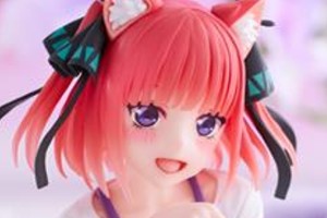 五等分の花嫁】二乃のプライズフィギュアがCat room wear ver.で登場