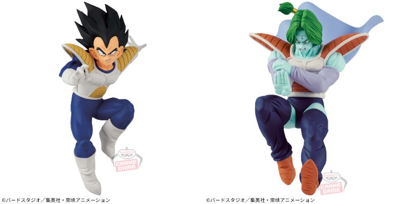 ドラゴンボール】ベジータ＆ザーボンのフィギュアがプライズで
