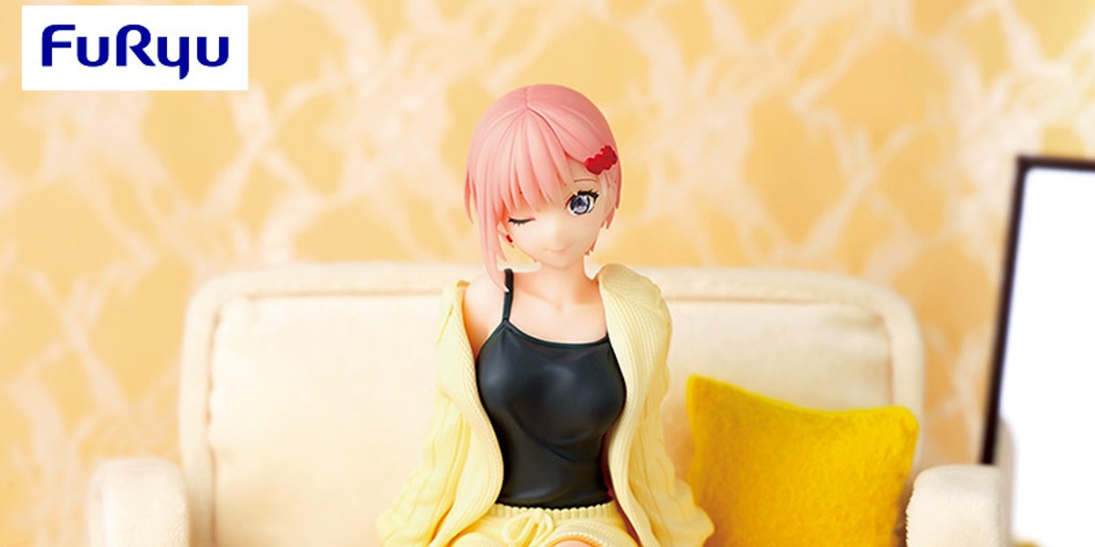 五等分の花嫁】一花のぬーどるストッパーがプライズフィギュアで登場！ルームウェア姿のゆるふわ感とキュートなウインクに釘付け！【オンクレ】 - Boom  App Games