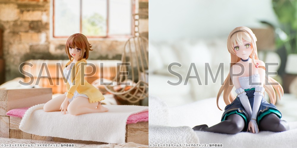 ライザのアトリエ】ライザ＆クラウディアのプライズフィギュアが登場